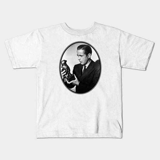 Humphrey Bogart: It's A Bird! Kids T-Shirt by Noir-N-More